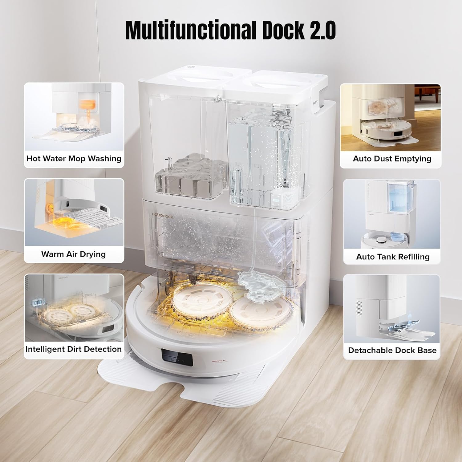 roborock Qrevo MaxV Robot Vacuum and Mop